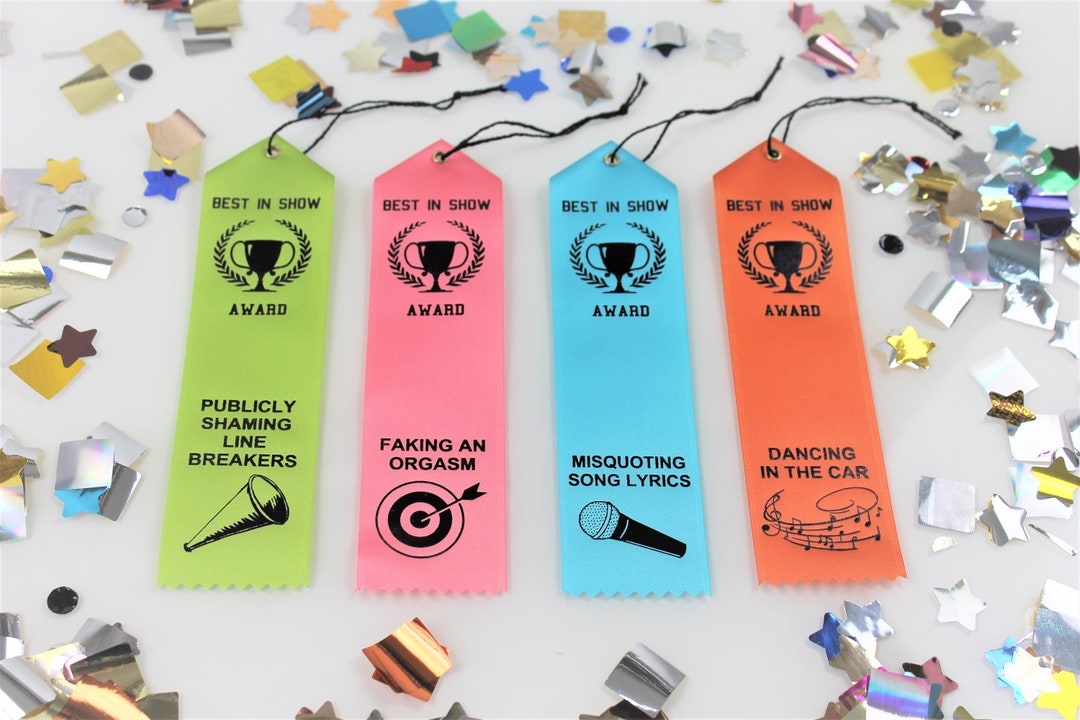 Adult Award Ribbon Variety Pack FREE SHIPPING Etsy