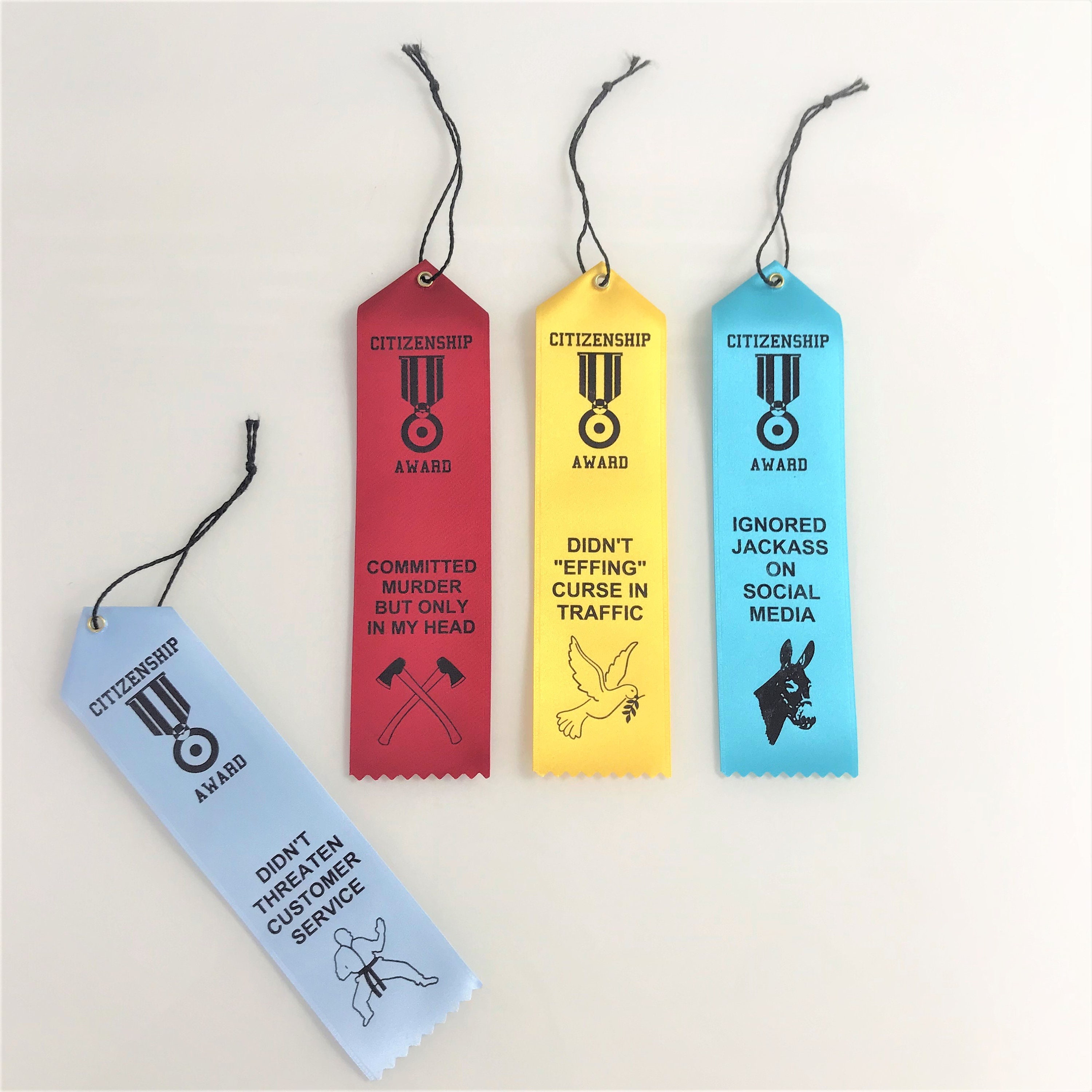 Adult Award Ribbon Customer Service FREE SHIPPING | Etsy