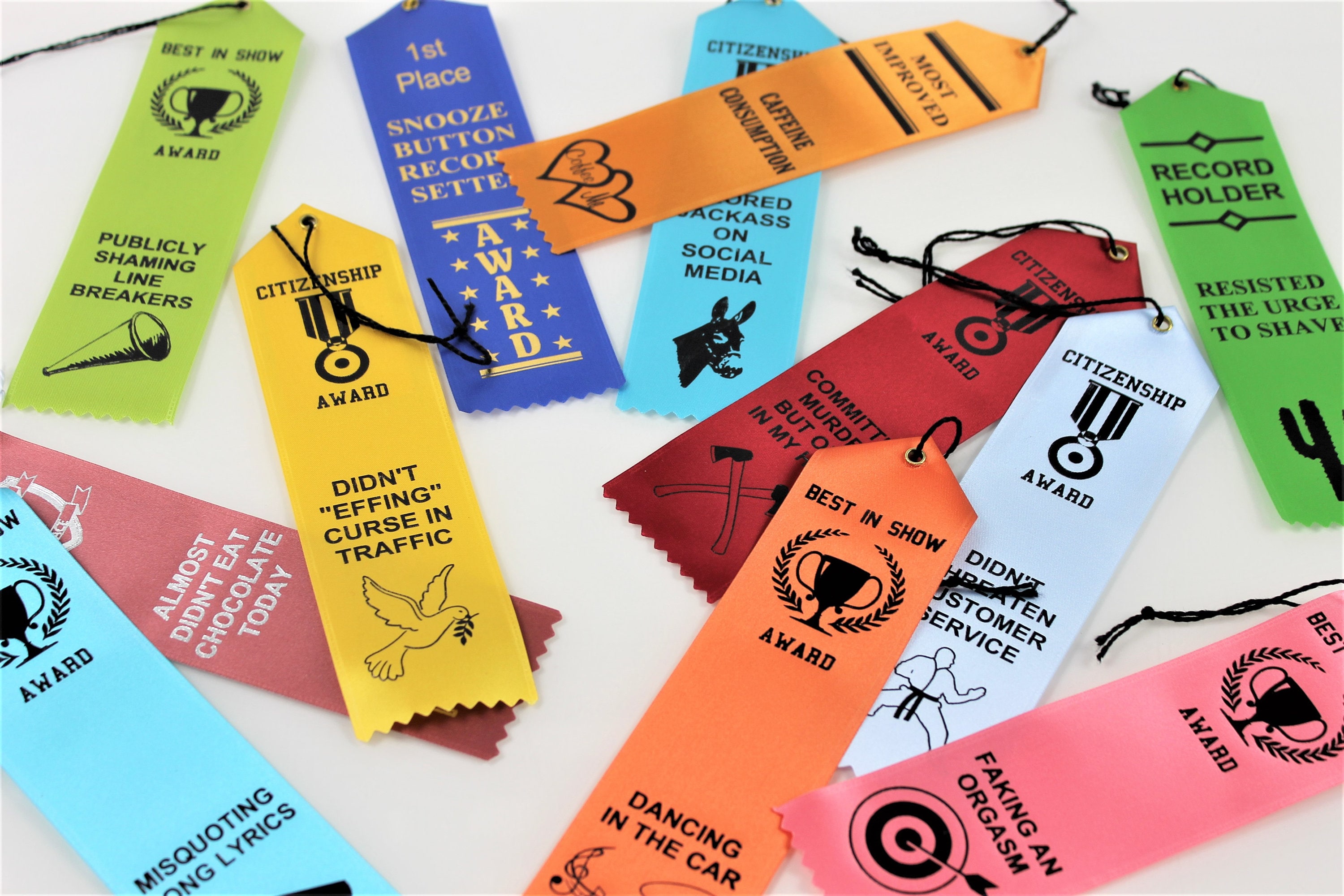 Adult Award Ribbon Variety Pack FREE SHIPPING Etsy