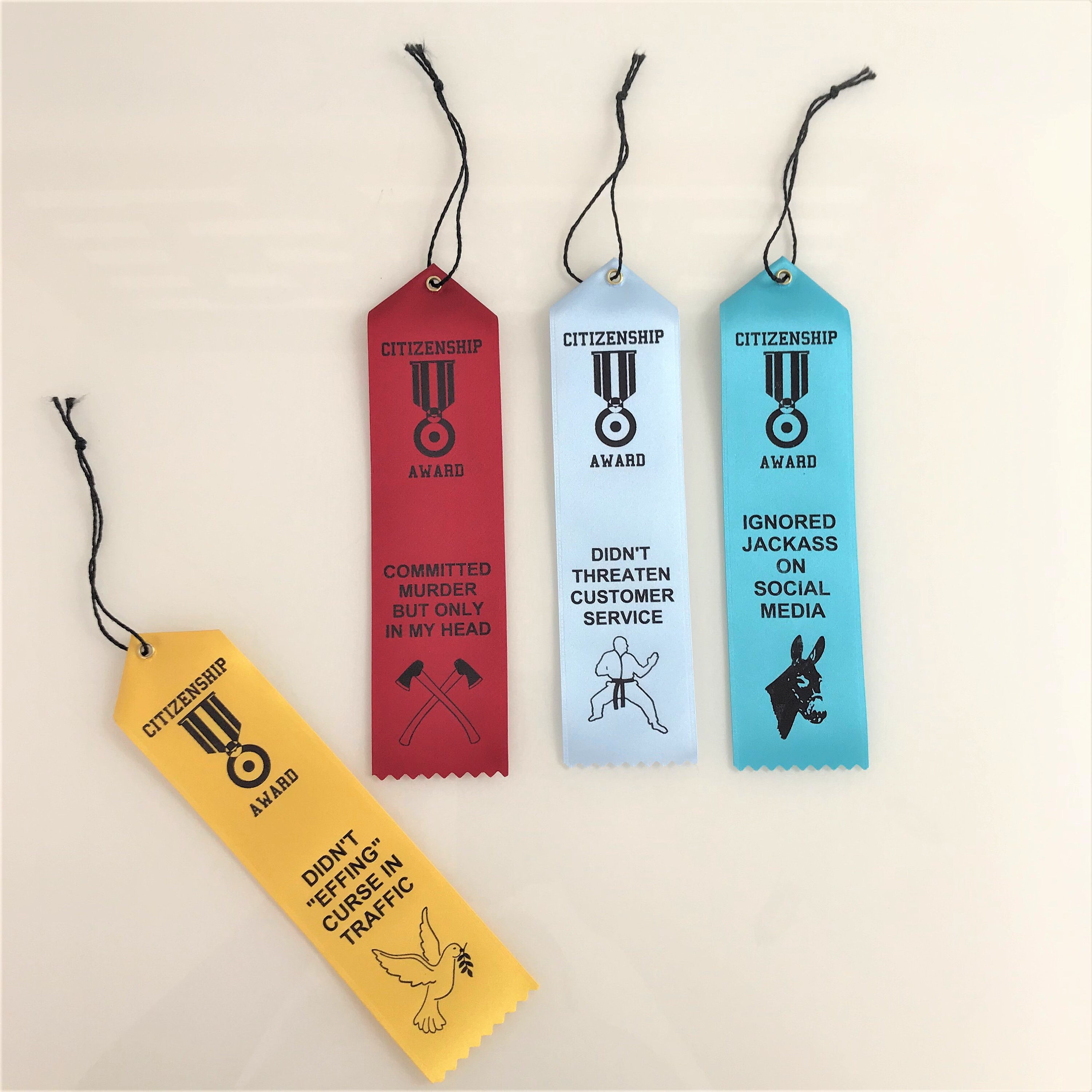 Adult Award Ribbon - Traffic | FREE SHIPPING - Etsy