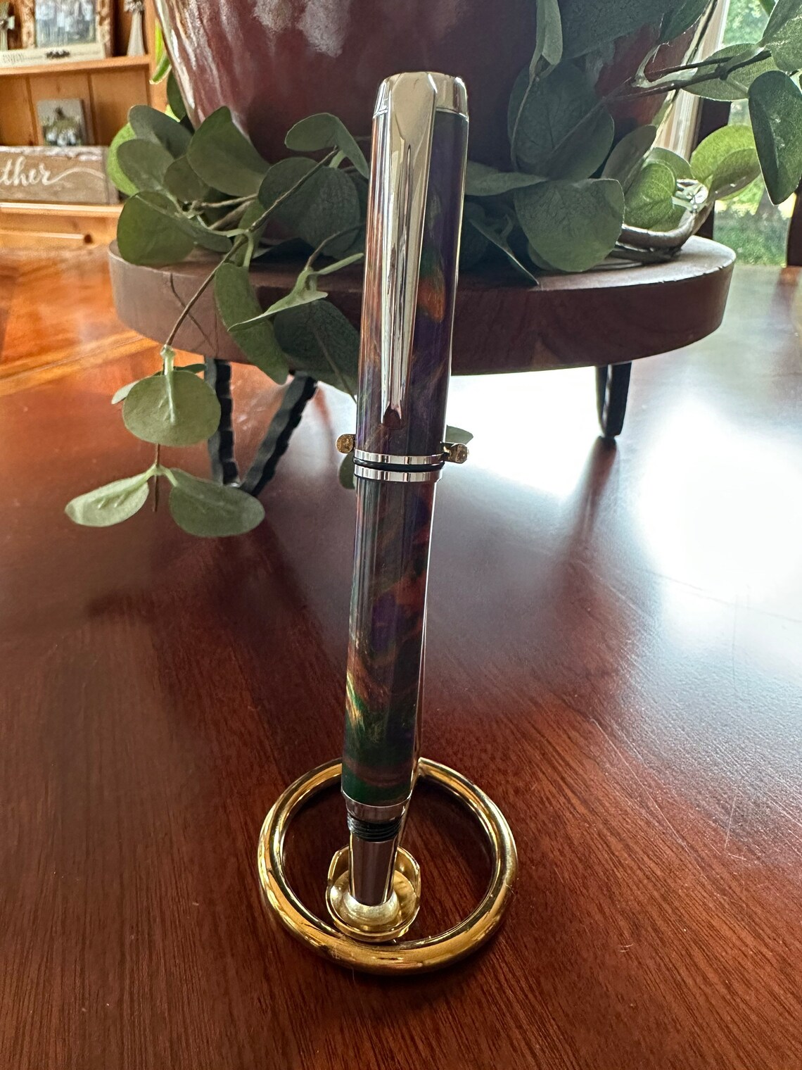 Rollerball Pen Gift Lava Explosion Alumilite Corporate Etsy