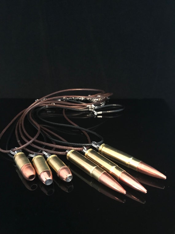 Inert Bullet Necklace – Gun Enthusiast Jewelry, Hunter Gift - Etsy