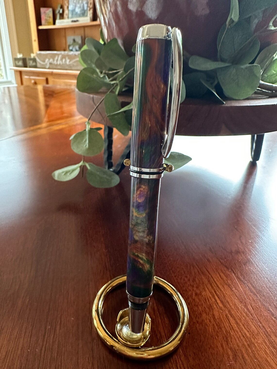 Rollerball Pen Gift Lava Explosion Alumilite Corporate Etsy