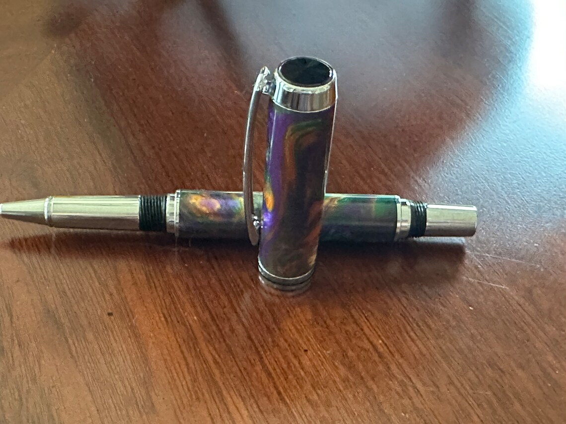 Rollerball Pen Gift Lava Explosion Alumilite Corporate Etsy