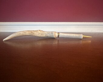 Deer Antler Pen | Hunter Gift Idea | Unique Handmade Pen | Deer Horns | Birthday Gift 2087