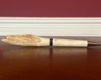 Deer Antler Pen | Hunter Gift Idea | Unique Handmade Pen | Deer Horns | Mothers Day Gift