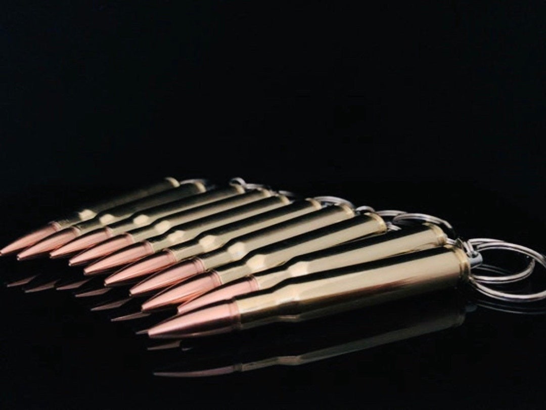 Bullet Keychain - Inert Caliber Ammunition, Gun Enthusiast Gift - Etsy