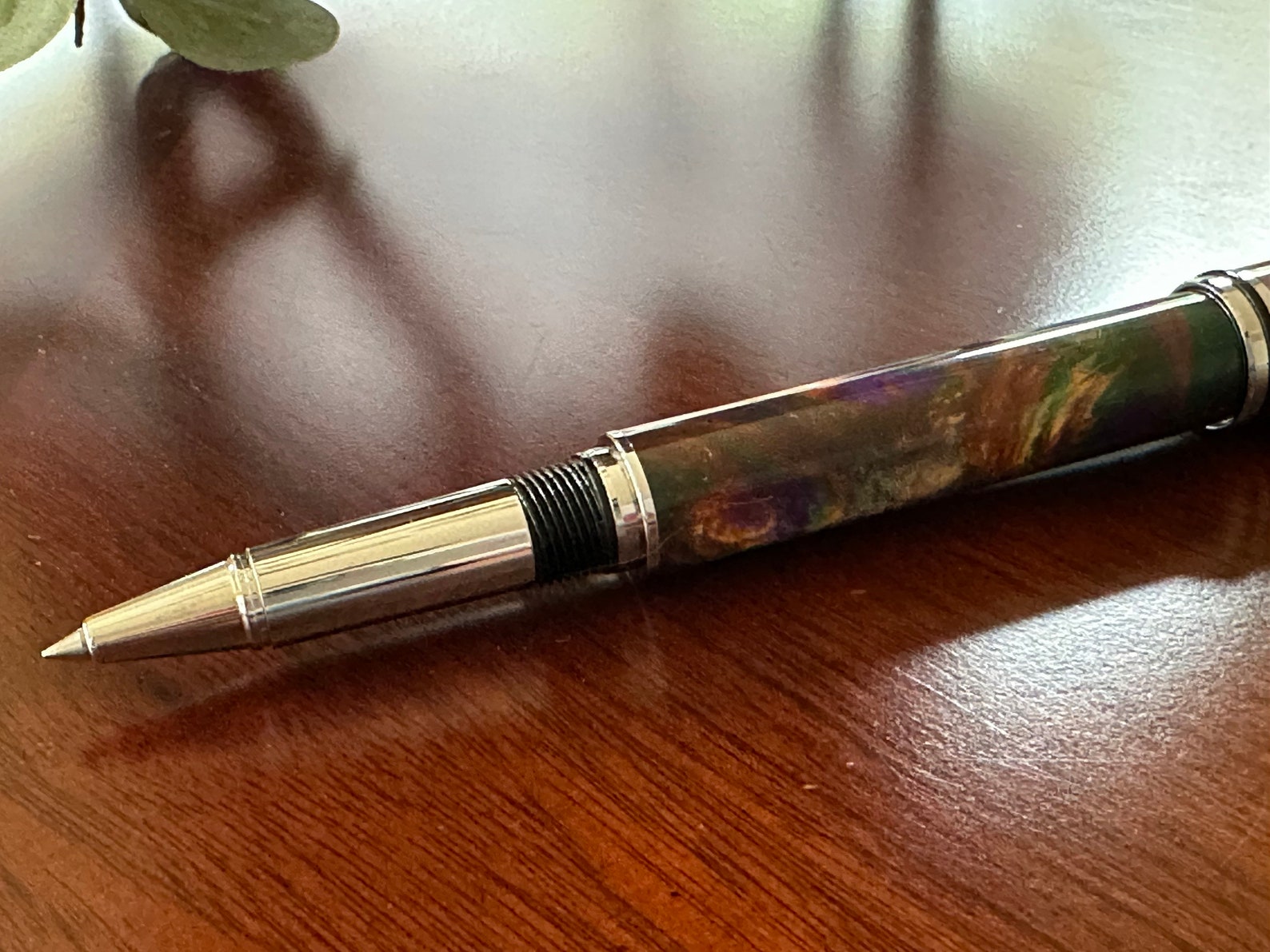Rollerball Pen Gift Lava Explosion Alumilite Corporate Etsy
