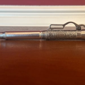 Lever Action Bullet Pen | 30-06 Bullet Nickel | Authentic | hunter | gift 1469