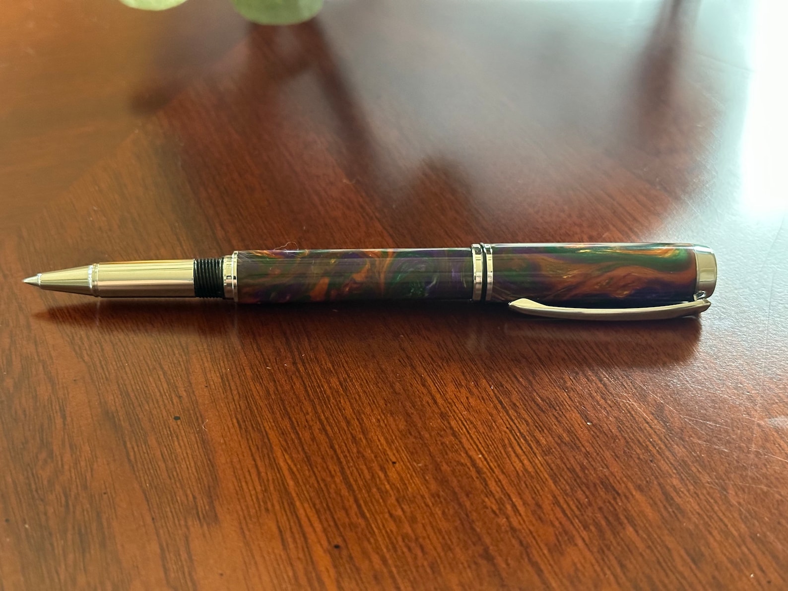 Rollerball Pen Gift Lava Explosion Alumilite Corporate Etsy