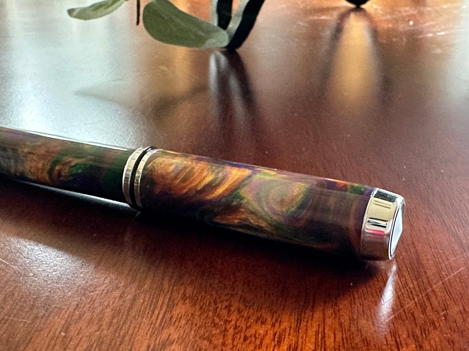 Rollerball Pen Gift Lava Explosion Alumilite Corporate Etsy