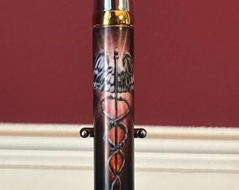Caduceus Pen - Handmade Medical Doctor/Nurse Gift 1724