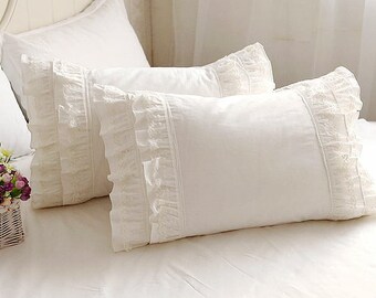 Ivory Lace Pillow Etsy