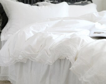 Ruffled Duvet Cover Etsy