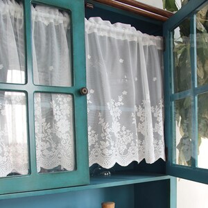 Shabby Chic French Country Rustic Farmhouse Fairytale Vintage Shabby Chic French Country Rustic, Shabby Chic French Country Kitchen Curtains