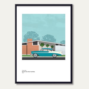 1956 Chevrolet Bel Air. Click ScooterModern below for HOME PAGE.