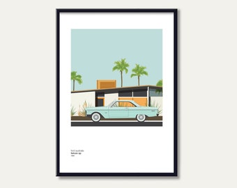 1965 Ford Falcon XP coupe. Click ScooterModern below for HOME PAGE.