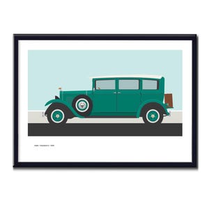 1930 Adler Standard Six. Click ScooterModern below for HOME PAGE.