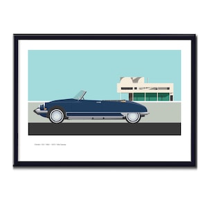 Citroën DS convertible. Click ScooterModern below for HOME PAGE.