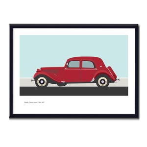 1934-1937 Citroen Traction Avant. Click ScooterModern below for HOME PAGE.