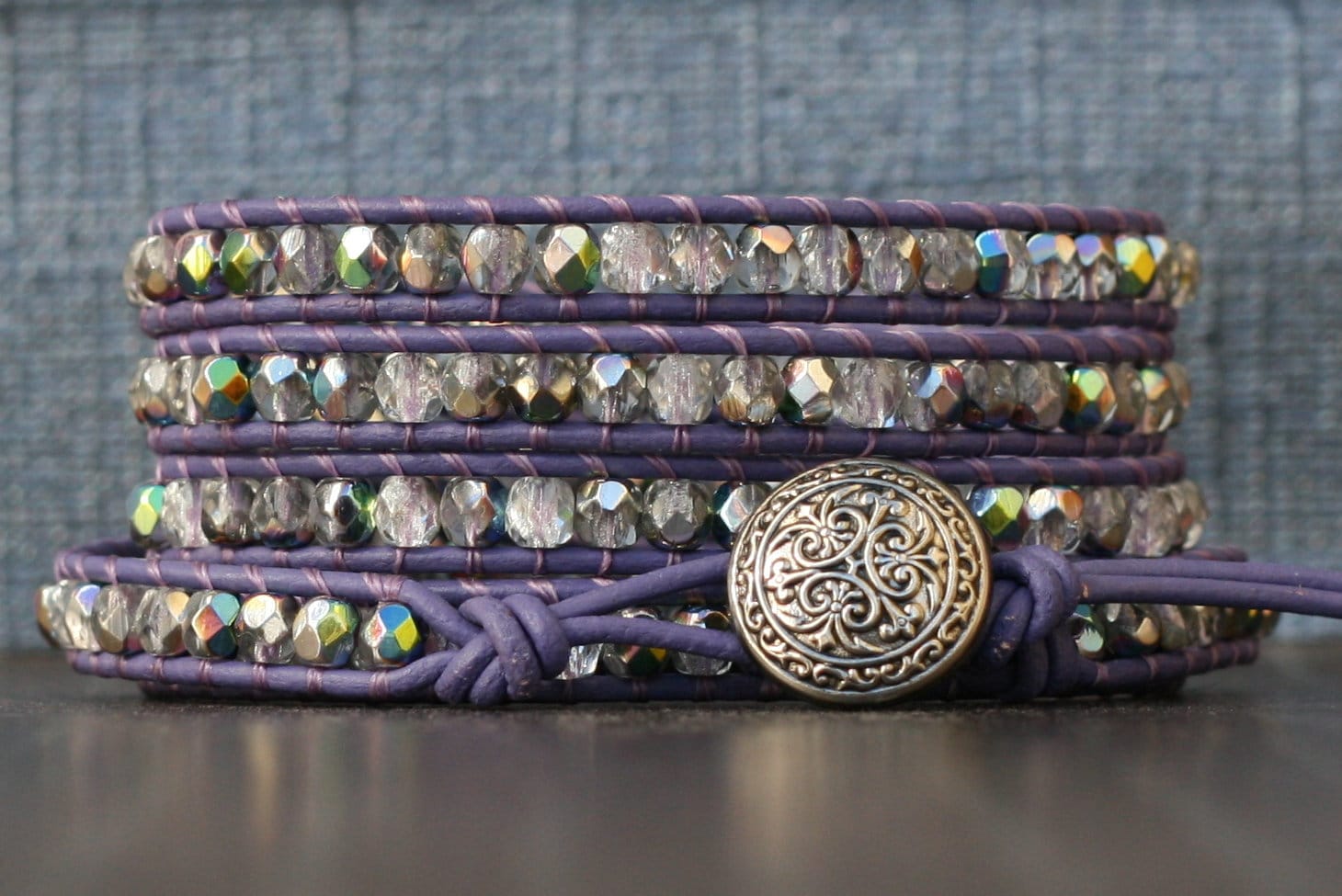 2014 Leather Intense Wrap Bracelet