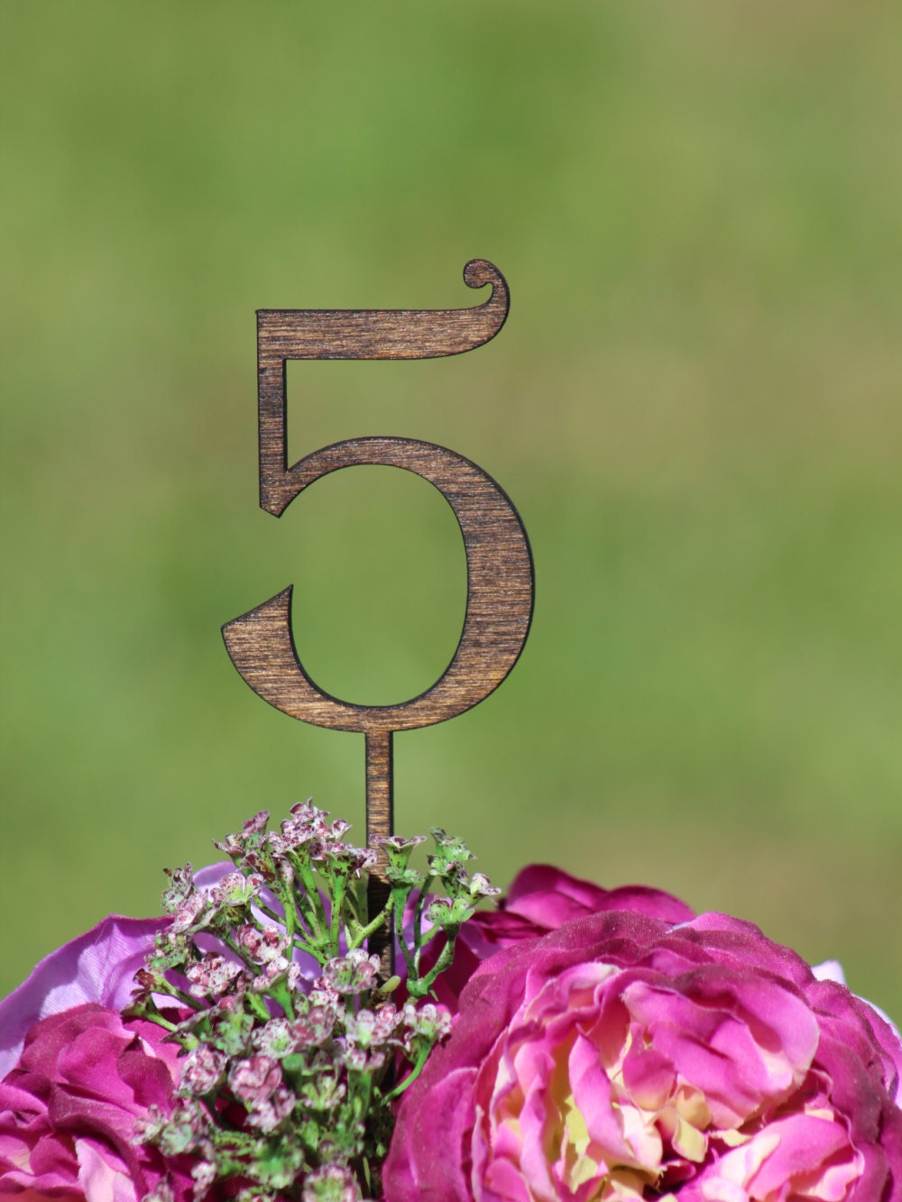 Rustic Table Number Beach Rustic Country Chic Wedding | Etsy