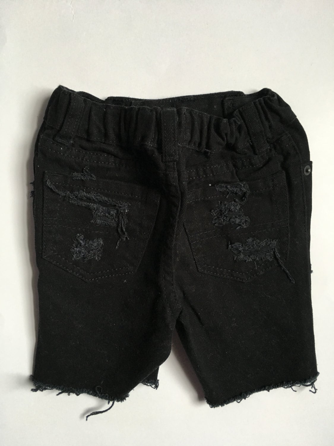 American eagle black ripped shorts deals