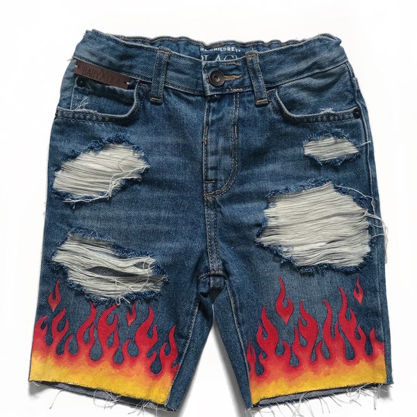 Flame Jeans - Etsy