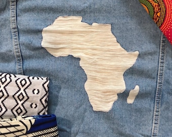 Africa Denim Jacket