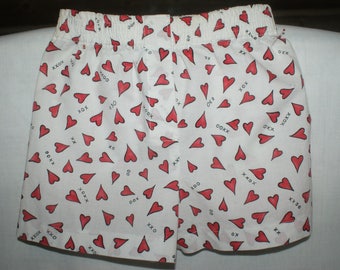 Love Hearts boxers,shorts for kids