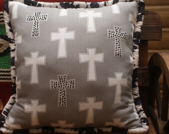 Western Kreuz Dekokissen
