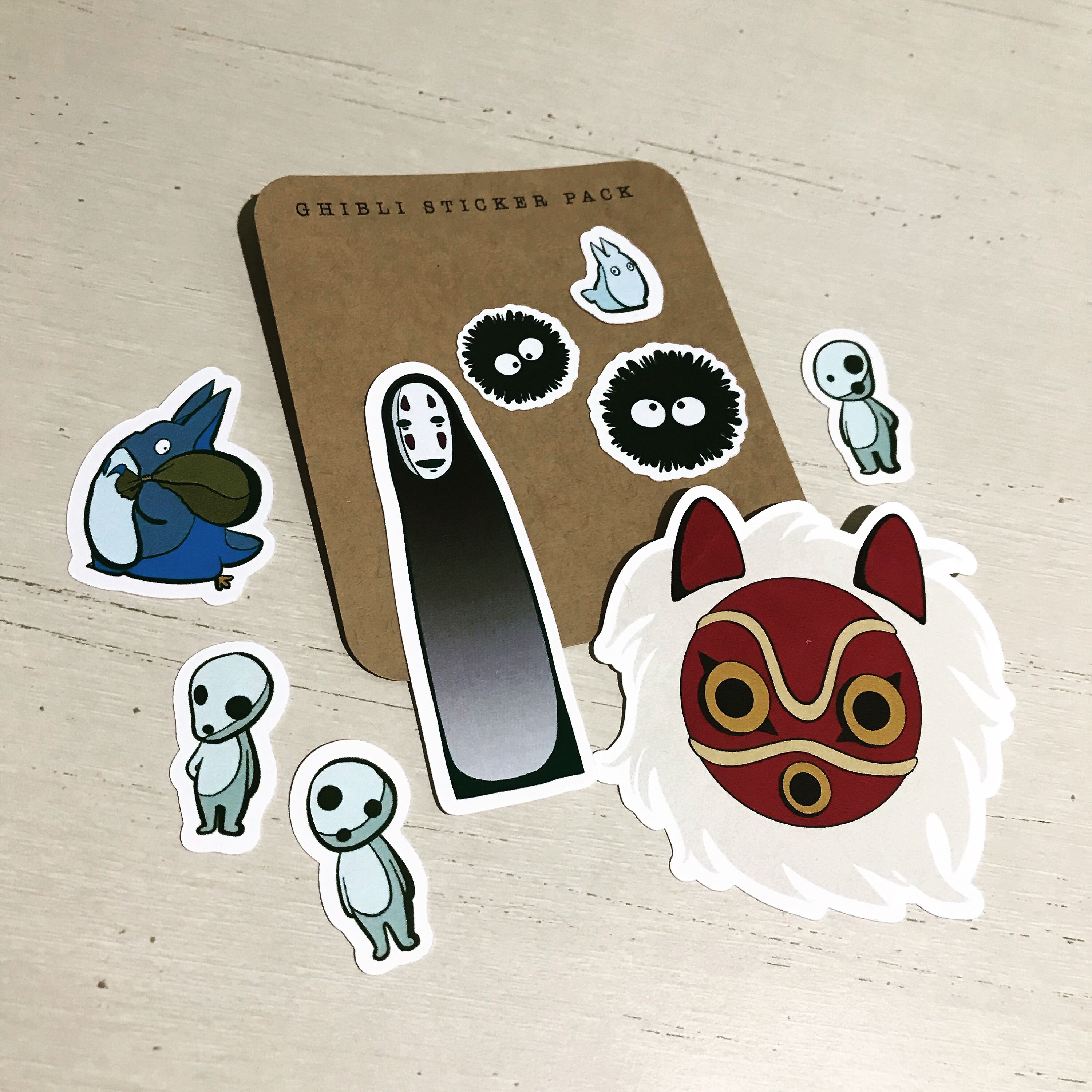 studio ghibli stickers etsy