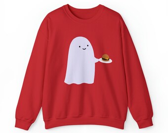 Burger Ghost - Unisex Crewneck Sweatshirt