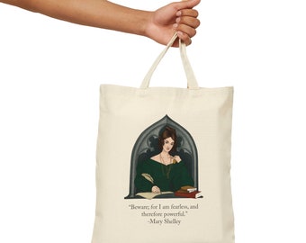 Mary Shelley's Frankenstein - Cotton Canvas Tote Bag