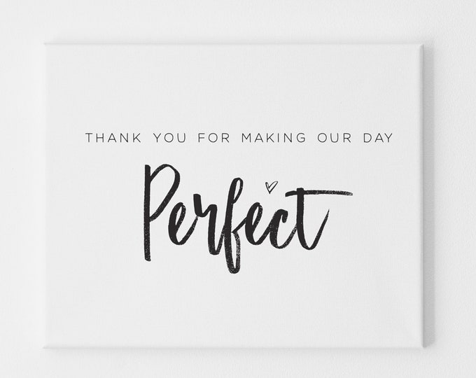 Thank You for the Beautiful Wedding Card, Wedding Planner Thank You, Events Coordinator Card, Wedding Planner Card, Party Planner