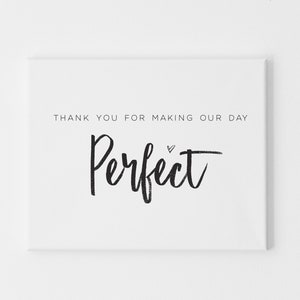 Tarjeta de agradecimiento por la hermosa boda, Tarjeta de agradecimiento para el organizador de bodas, Tarjeta para el coordinador de eventos, Tarjeta para el organizador de bodas, Tarjeta para el organizador de fiestas