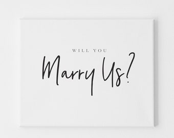 Will You Marry Us, Wedding Célébrantt Card, Marry Us Card, Card For Wedding Célébrant, Wedding Célébrant Request Card