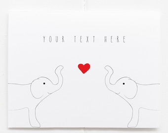 Personalized Anniversary Card, anniversary gift for wife, husband anniversary card, anniversary card for husband, happy birthday card