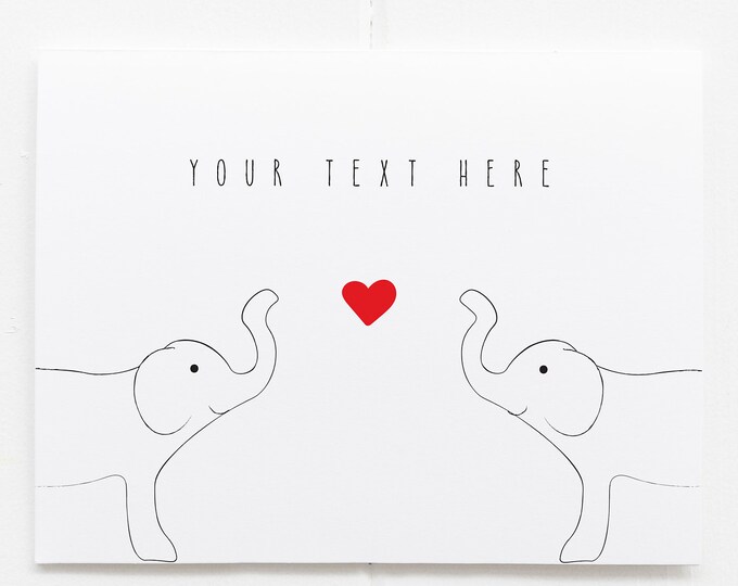 Personalized Anniversary Card, anniversary gift for wife, husband anniversary card, anniversary card for husband, happy birthday card