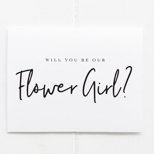 ¿Quieres ser nuestra niña de las flores? Tarjeta para niña de las flores, tarjeta de propuesta para niña de las flores, tarjeta de solicitud para niña de las flores, sé mi niña de las flores, personalizada