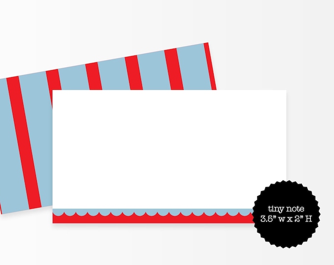 Colorful Mini Note Cards, Tiny Notes 3.5x2 Inch, Set of 35, Gift Enclosure Cards, Lunchbox Notes, Birthday Party Favor Stationery