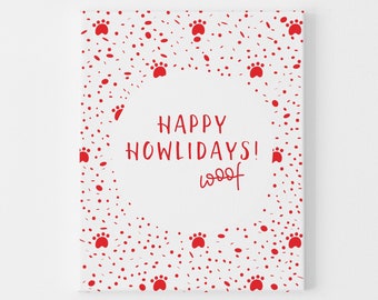 DOG Walker Holiday CARD, Merry Christmas to the Best Dog Walker Card, Dog Sitter Card, Dog Sitter Gift, Dog Holiday Card, Walker Gift