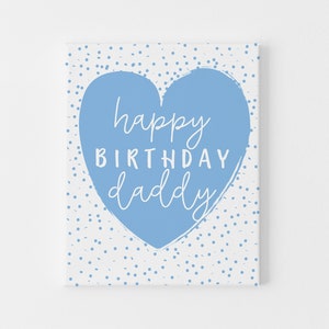 To the best dad On Your Birthday, Daddy Birthday Card, Dad Birthday Card, Birthday Card For Dad, Card for Dad, To my Dad, Card from Baby