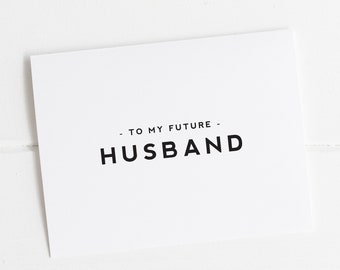 Carte pour futur mari, carte le jour du mariage pour mari, carte de la mariée, c'était toujours vous, carte de mariage de la femme