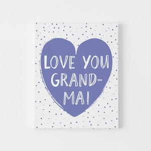 San Valentín morado para abuela, te amo abuela, San Valentín de niña, San Valentín para abuelos, feliz cumpleaños abuela