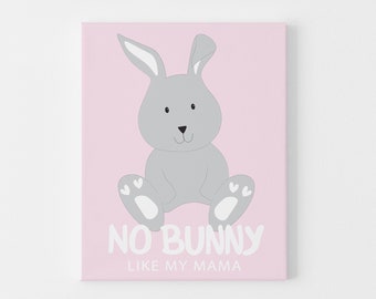 Cute Mother's Day Cards for Mamma, No Bunny Like my Mamma Card, Mother's Day Cards for Mom from Kids, First Time Mom, Cute Bunny Card