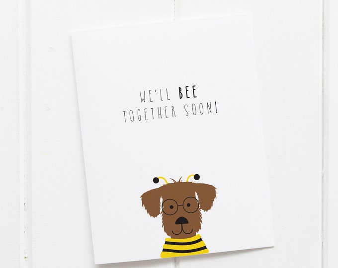 We Will Be Together Soon, Miss You Quarantine Card, Miss You Cards to Kids, Virtual Hugs, Social Distancing Card