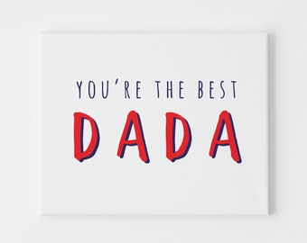 Love You Dad Fathers Day Card, First Fathers day, Fathers Day Card For Dad, Simple Dad Birthday Card, Daddy Thank You Card For Special Dad