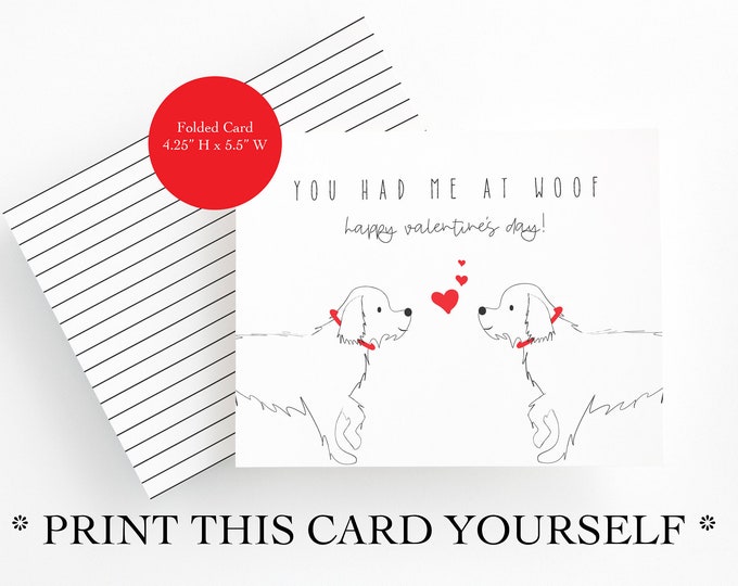 PRINTABLE VALENTINE'S DAY Card, Print yourself Valentines Day Card, quarantine Valentine printable, Print at Home 2021 Valentines Day Cards