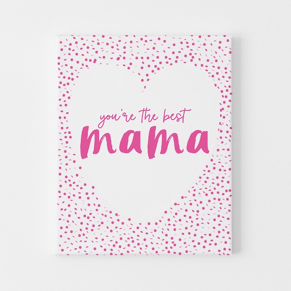 Best Mama Mother's Day Card, momma Birthday Card, Birthday Card For mama, Card for my mom, To my mom from child